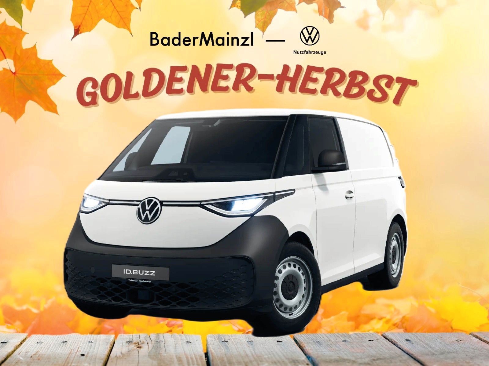 Volkswagen ID.Buzz Cargo "Herbst-Sales" AKTION BaderMainzl!