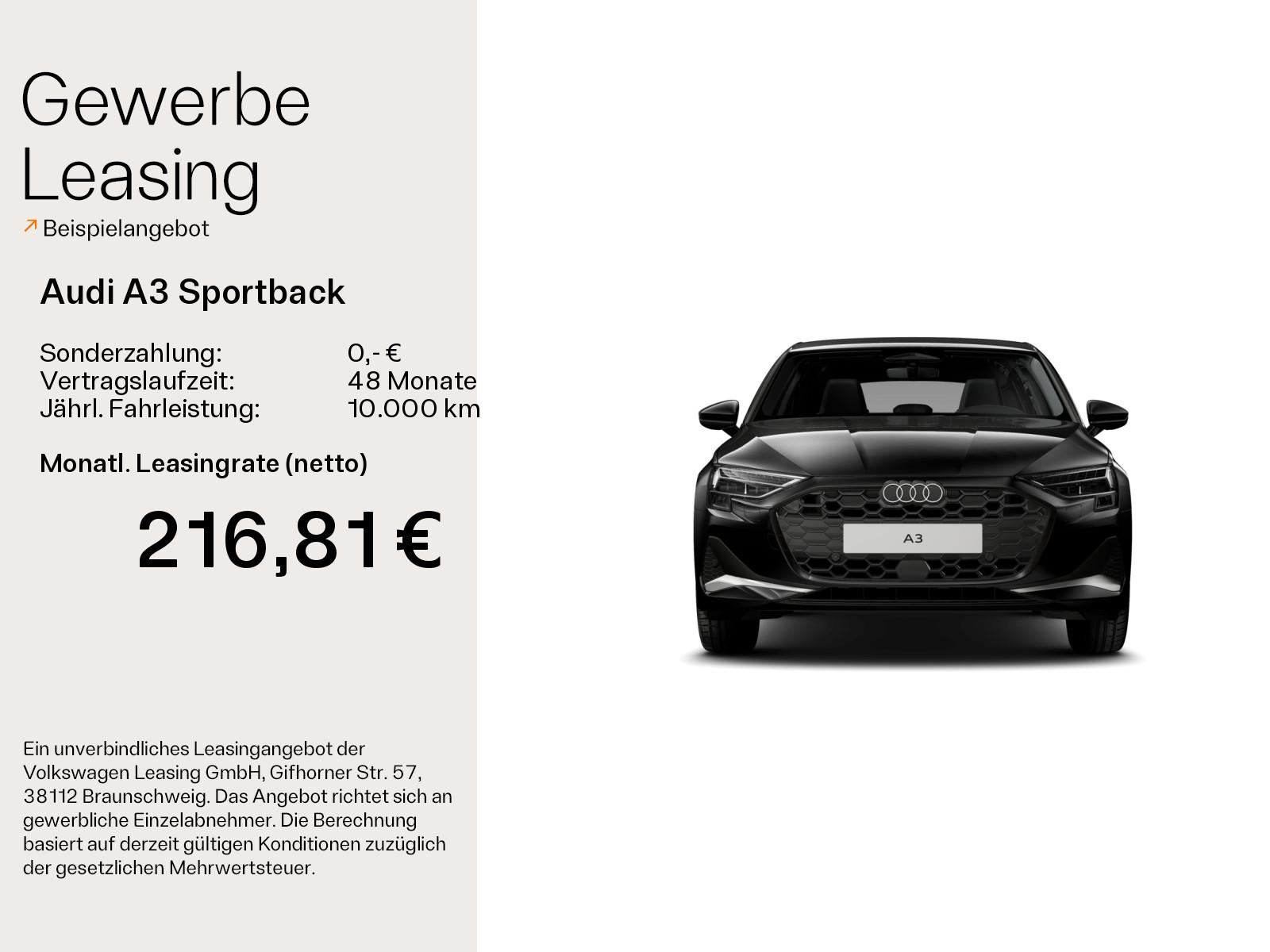 Audi A3 Sportback TFSI 110 kW LED*RFK*ACC*Virtual*, миниатюра 2