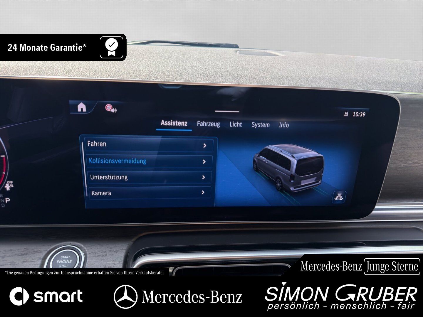 Fahrzeugabbildung Mercedes-Benz V 300 d 4M AVANTGARDE Extralang 8Sitze Standhzg