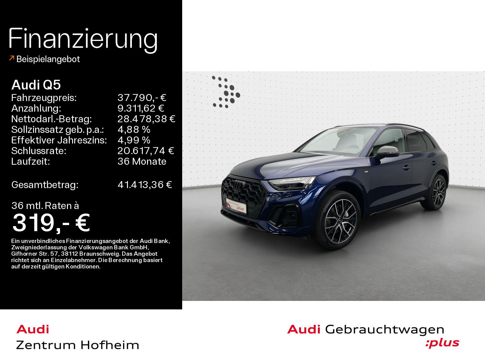 Audi Q5 50 TFSIe qu S line S tro*LED*Virtual*Navi+*Sp