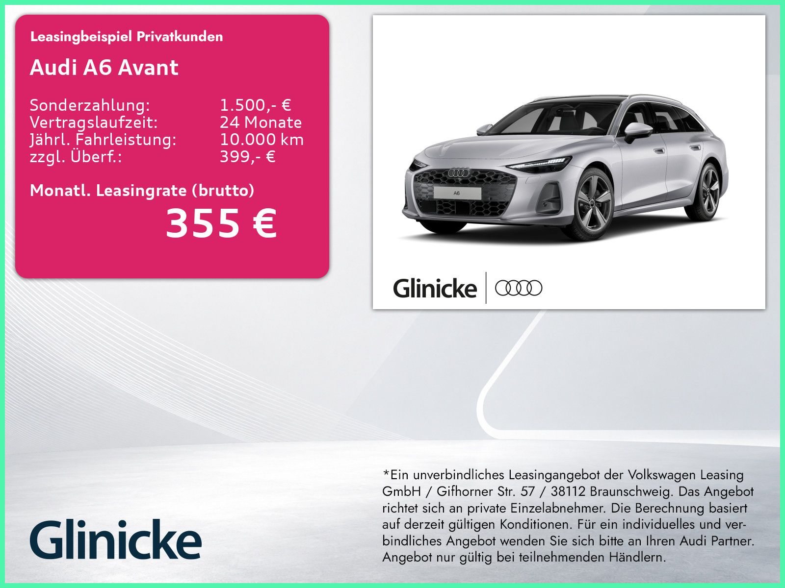 Audi A6 Avant TFSI AHK/Pano/360/Memo/Tech+/Nav/Matrix