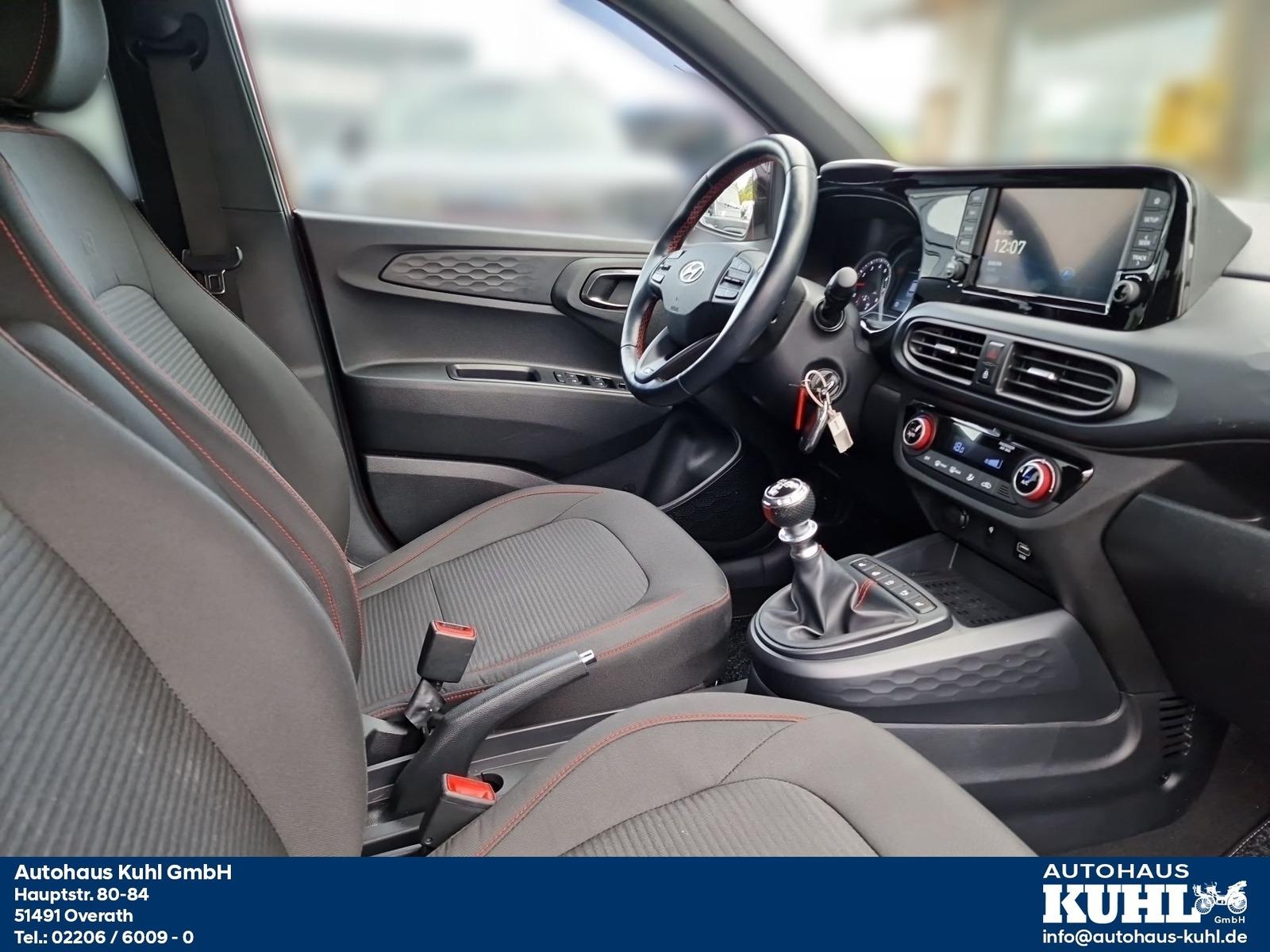 Hyundai i10 1.0 T-GDI N Line DL Navi+Cam+Klima+JBL Sound