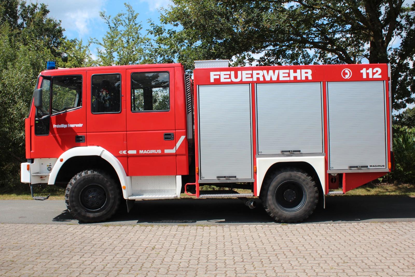 Iveco 95 E 18 4x4 Single Bereift  Feuerwehr LF 8/6