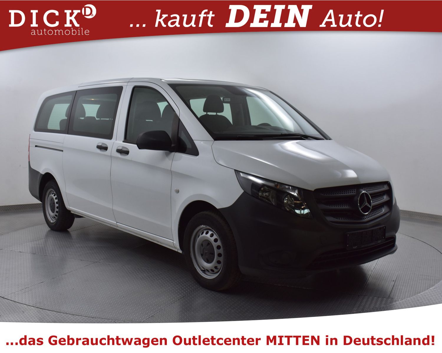 MERCEDES-BENZ Vito Tour 114CDI Pro Lang 9SIT+NAVI+MFL+TEMP+AHK - Image 4