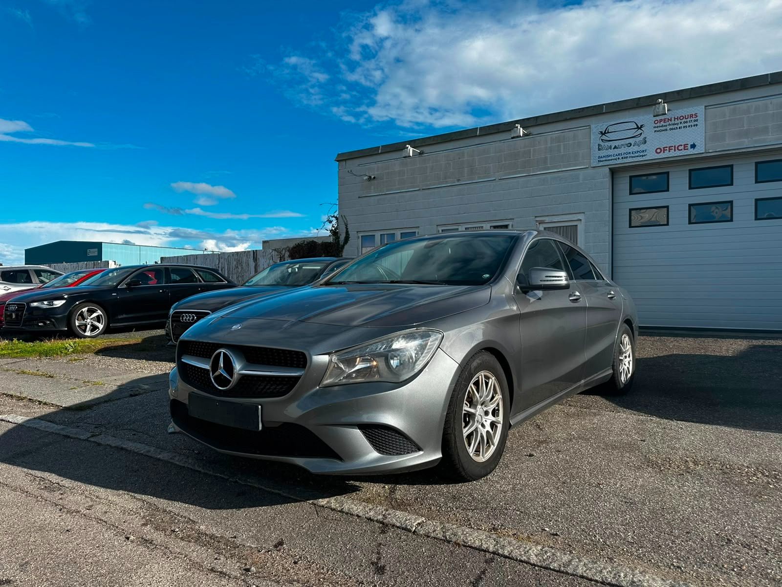 Mercedes CLA 200 2015, 2.1D dīzelis, Automāts, Sedans, Pelēks — Latvijā