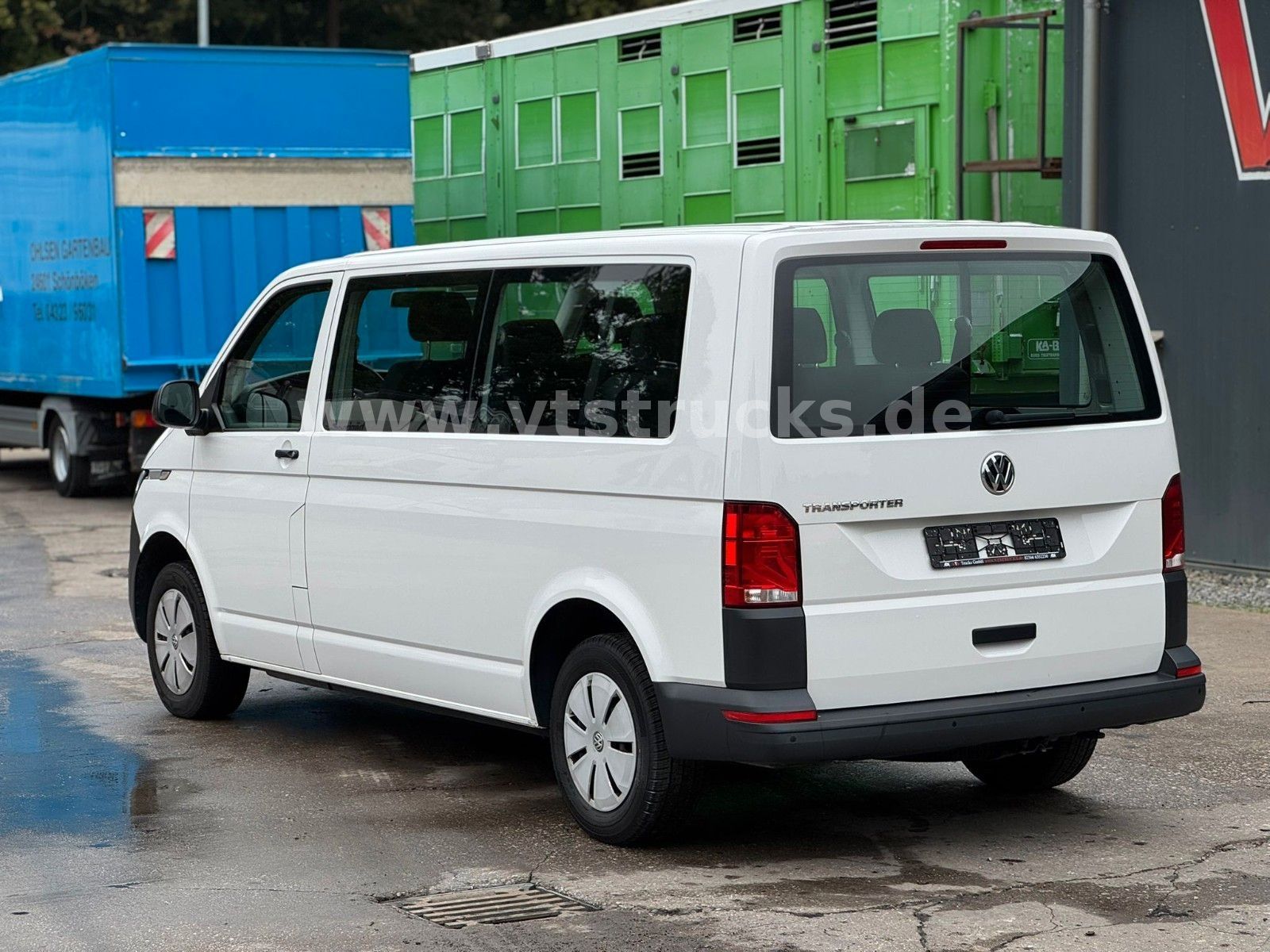 Volkswagen T6.1 Transporter Kombi lang 8 Sitzer Klima imagem 3