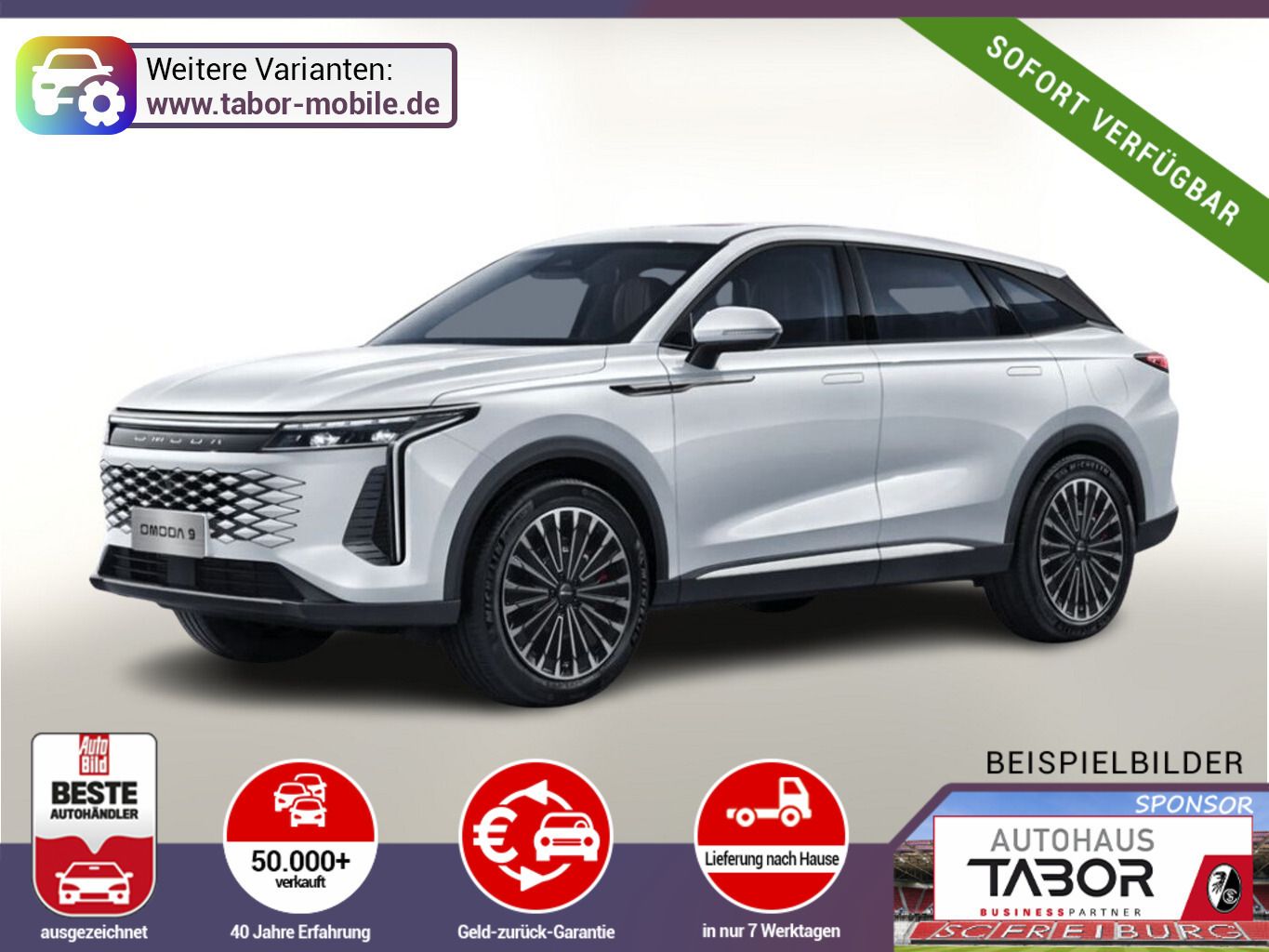 OMODA 9 PHEV Premium Pano 4X4 540° el.Heckk UVP-24%*