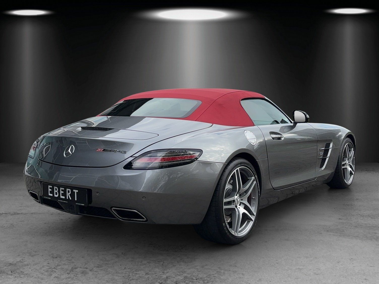 Fahrzeugabbildung Mercedes-Benz SLS AMG GT Roadster deutsches Auto MB-Scheckheft