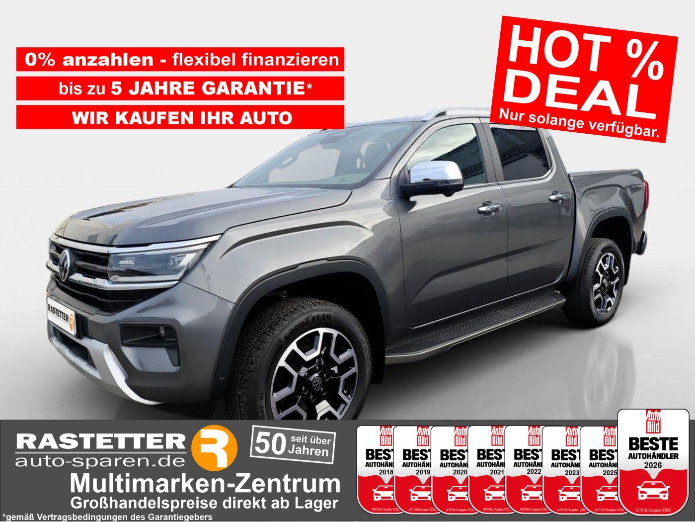 Volkswagen Volkswagen Amarok TDI Style 5Jahre+el.Rollo+Leder+