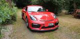 Porsche Cayman GT4 GT4 - rote Porsche Cayman