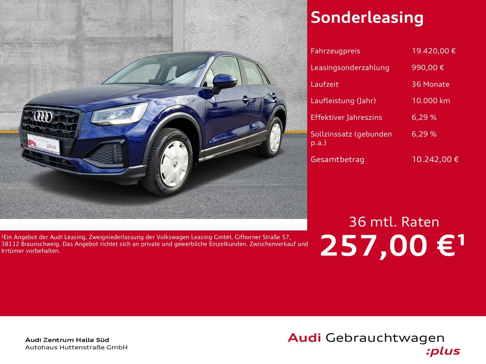 Audi Q2 35 TFSI advanced NAVI+ VIRTUAL LEDER eKLAPPE