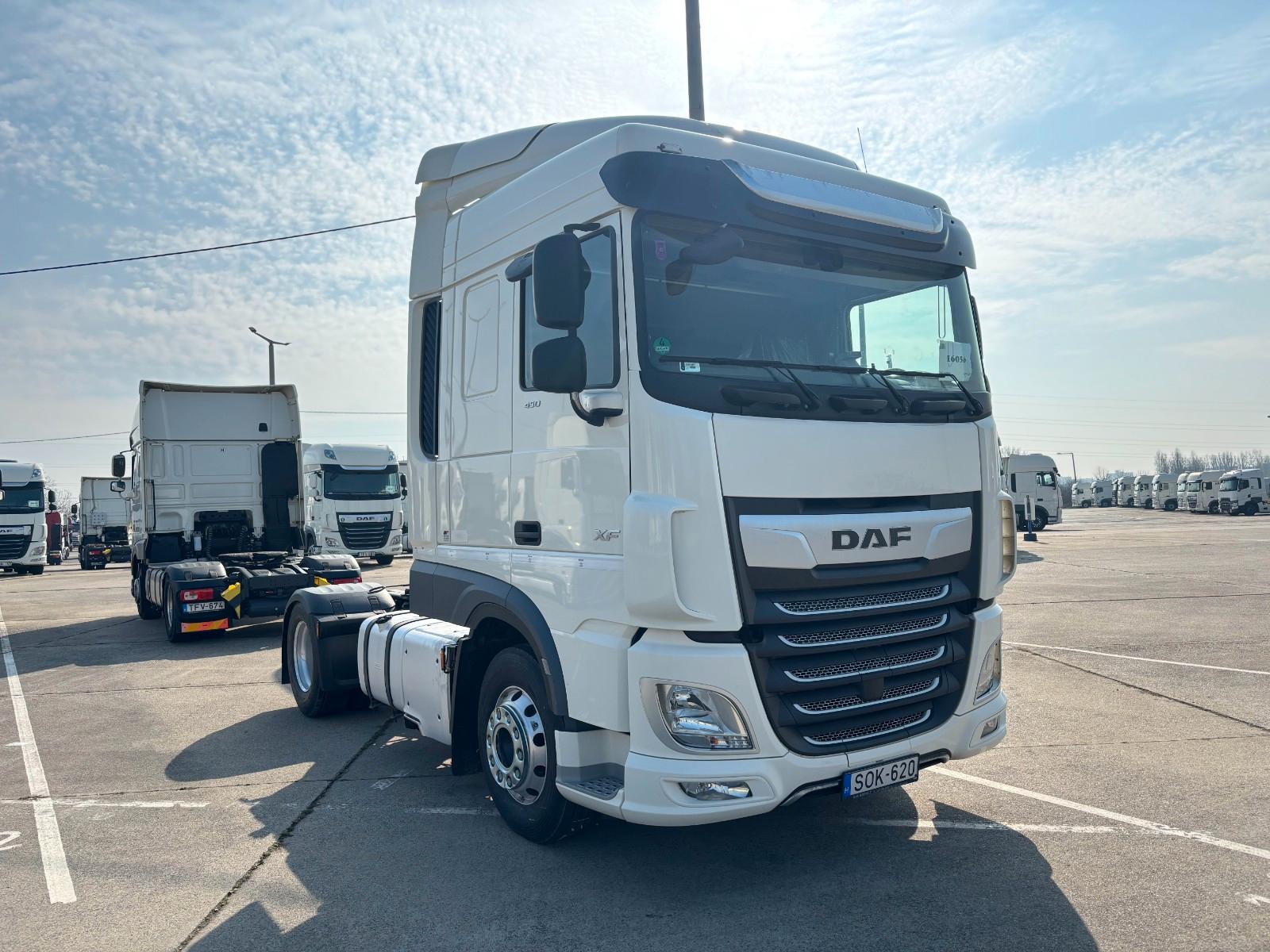 DAF XF450SC PTO, 6new tyre, Airco, Alcoa