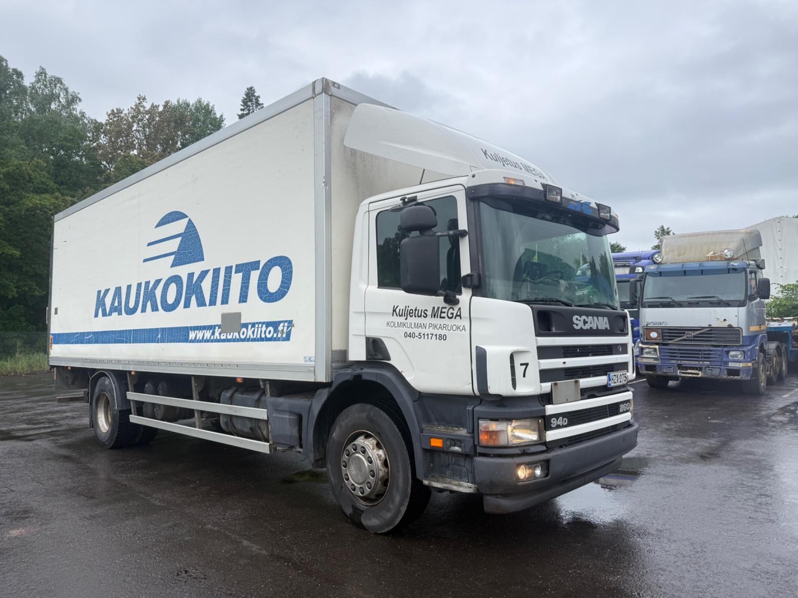 Scania P94 4x2 260 hp manual