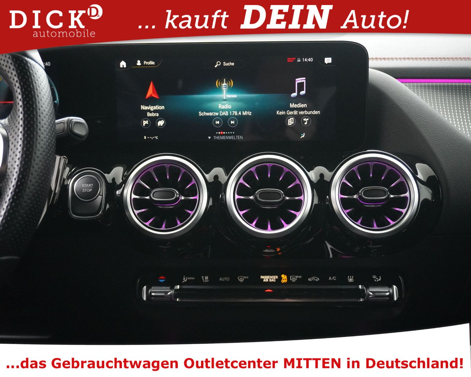 Fahrzeugabbildung Mercedes-Benz EQA 250 2X AMG Line NIGHT+PANOR+WIDES+KAMER+ACC+