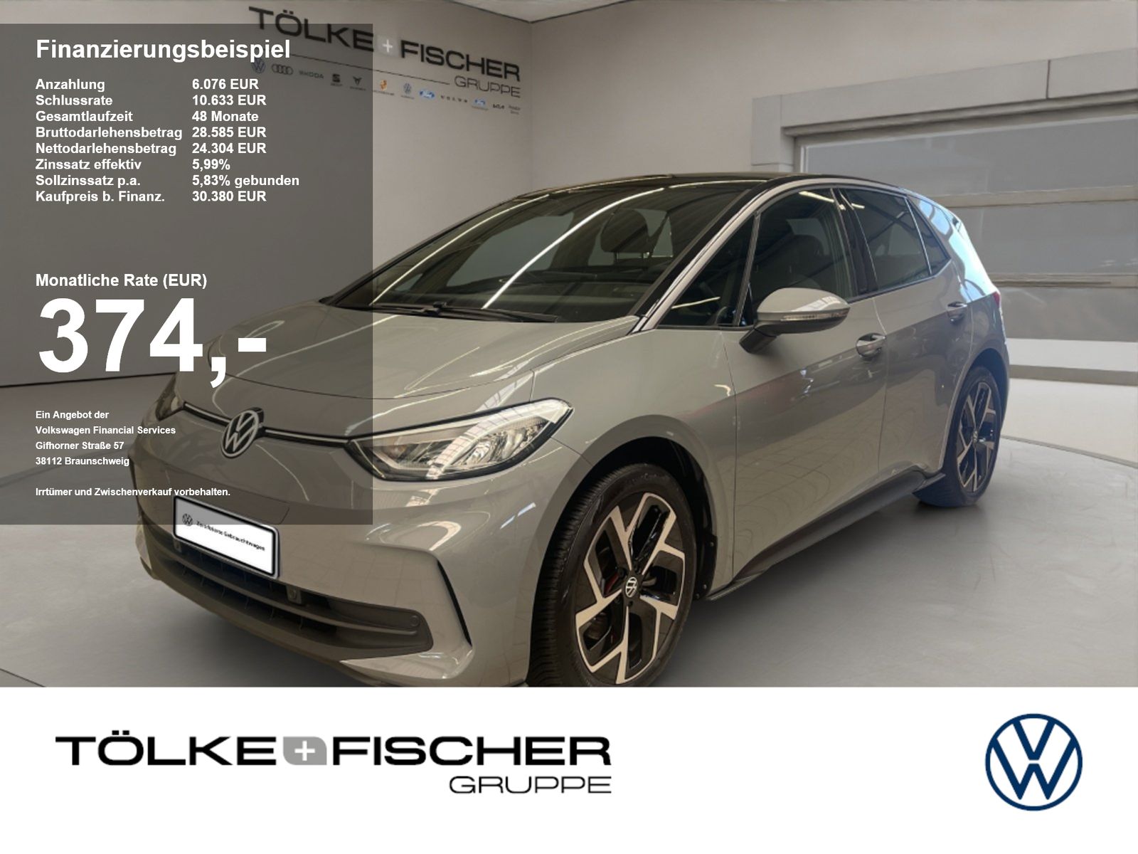 Volkswagen ID.3 (58kWh) Pro ACC AUT DynLicht Fernlichtass.