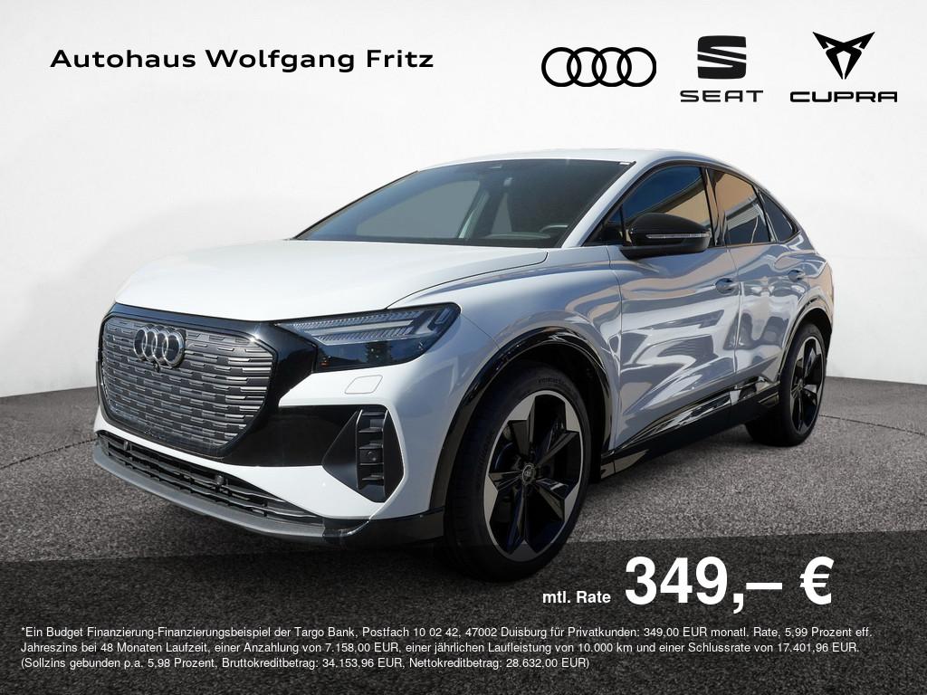 Audi Q4 Sportback 40 e-tron S-line Leder PANO+NAVI+SH