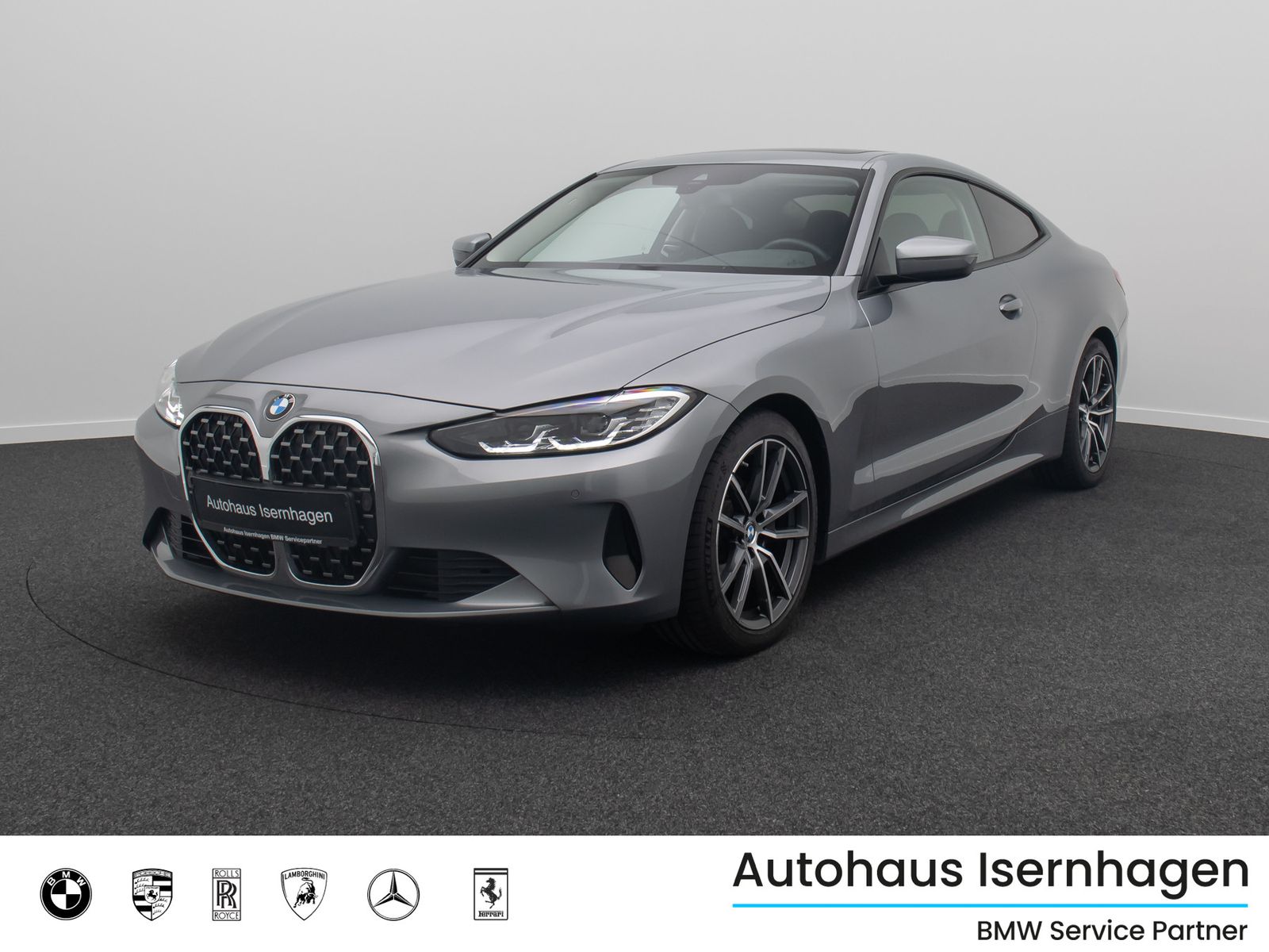 Fahrzeugabbildung BMW 420d Coup&eacute; Alarm HiFi DAB Sport Glasdach 18Zoll