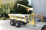 Andere Iron Baltic ATV / Quad Rückewagen mit Kran - Rückewagen