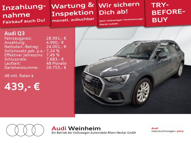 Audi Q3 35 TFSI Stronic LED Einparkhilfe Digitaltacho