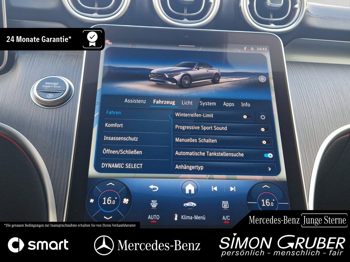 Fahrzeugabbildung Mercedes-Benz CLE 450 4M Cabrio AMG Line Sitzklima Massage AHK