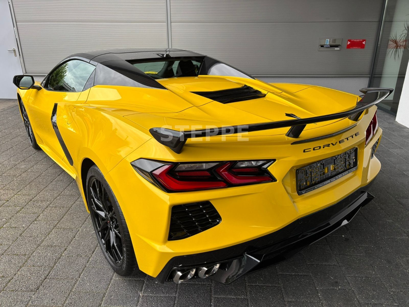 Corvette C8 Stingray Convertible 2025 3LT EUModell STEPPE