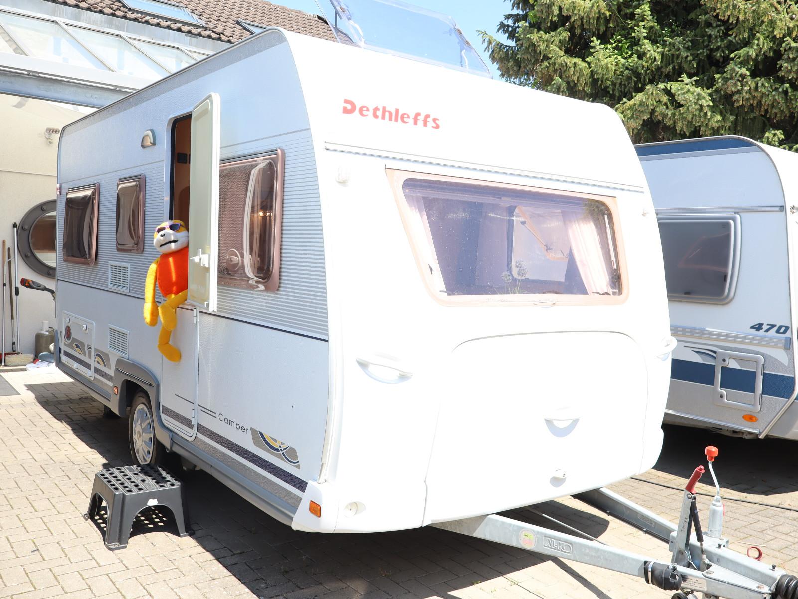 Dethleffs Camper 430 DB Mover Vorzelt WC Festbett Sitzgrup
