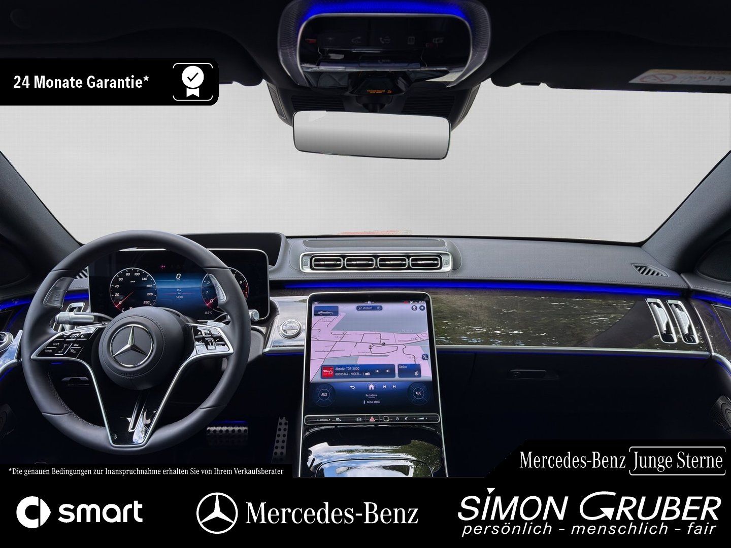 Fahrzeugabbildung Mercedes-Benz S 580 4M L AMG Night First-Class Executive Chauf