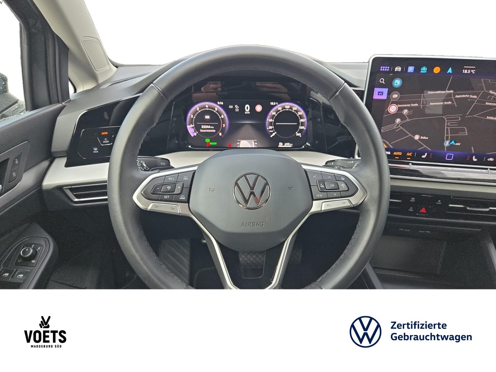 Volkswagen Golf VIII VARIANT LIFE 1.5 eTSI DSG LED+NAVI+AHK, миниатюра 11