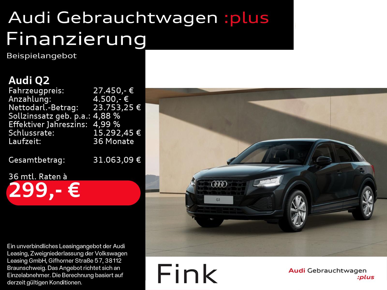 Audi Q2 advanced 35 TFSI Navi Sportsitze