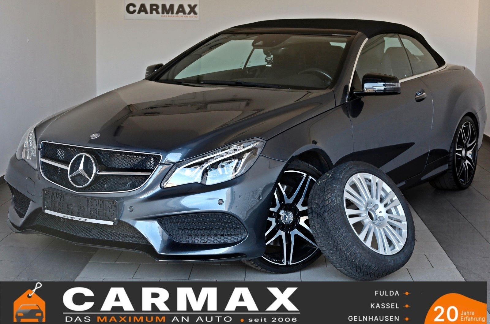 Fahrzeugabbildung Mercedes-Benz E400 Cabrio AMG Line Leder,Navi,LED,H/K,Airscarf
