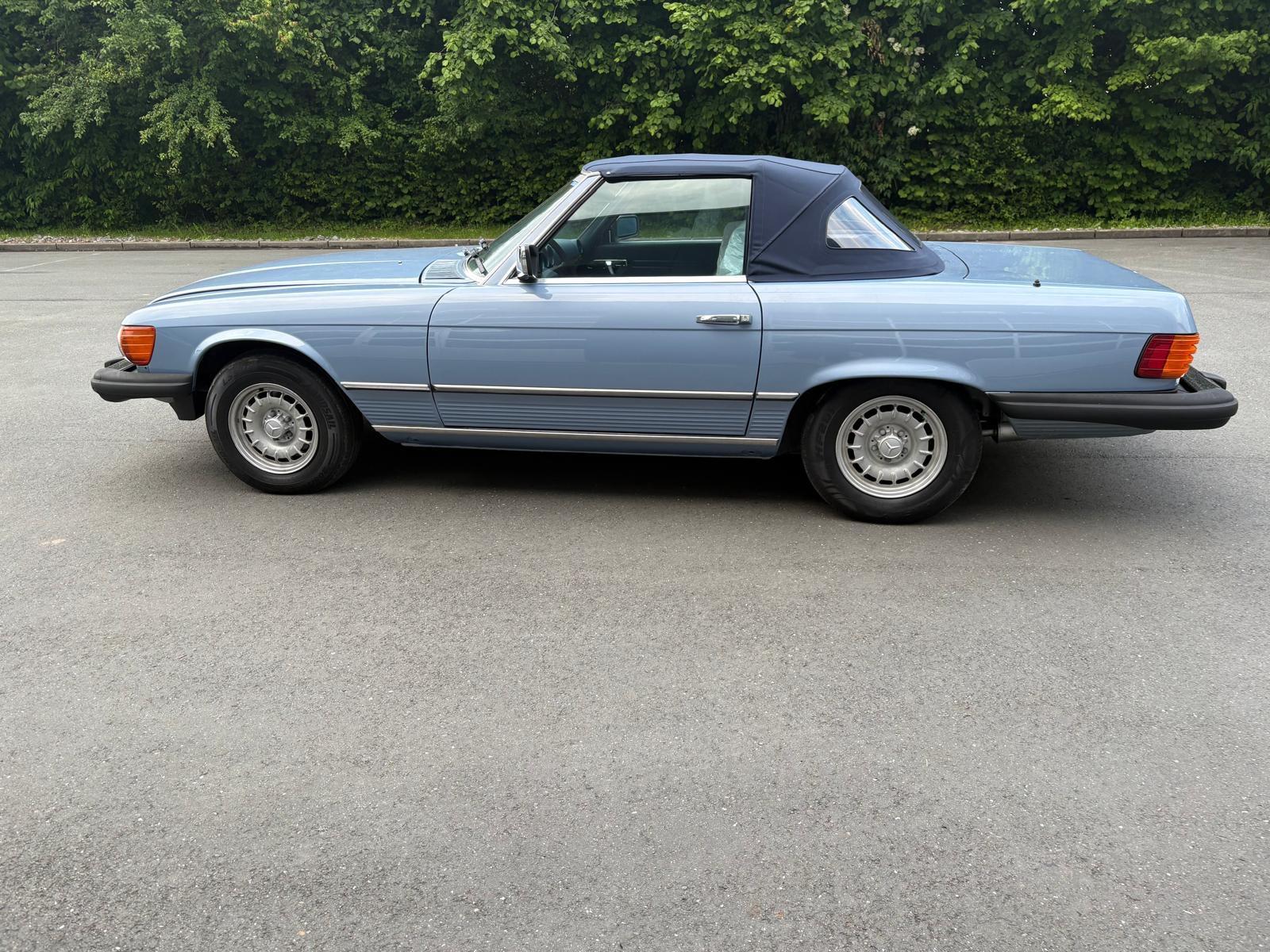 Mercedes-Benz SL 380 H Kennzeichen Verdeck neu