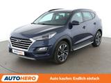 Hyundai Tucson 1.6 TGDI Premium 4WD Aut.*NAVI*TEMPO* - blaue Hyundai TUCSON