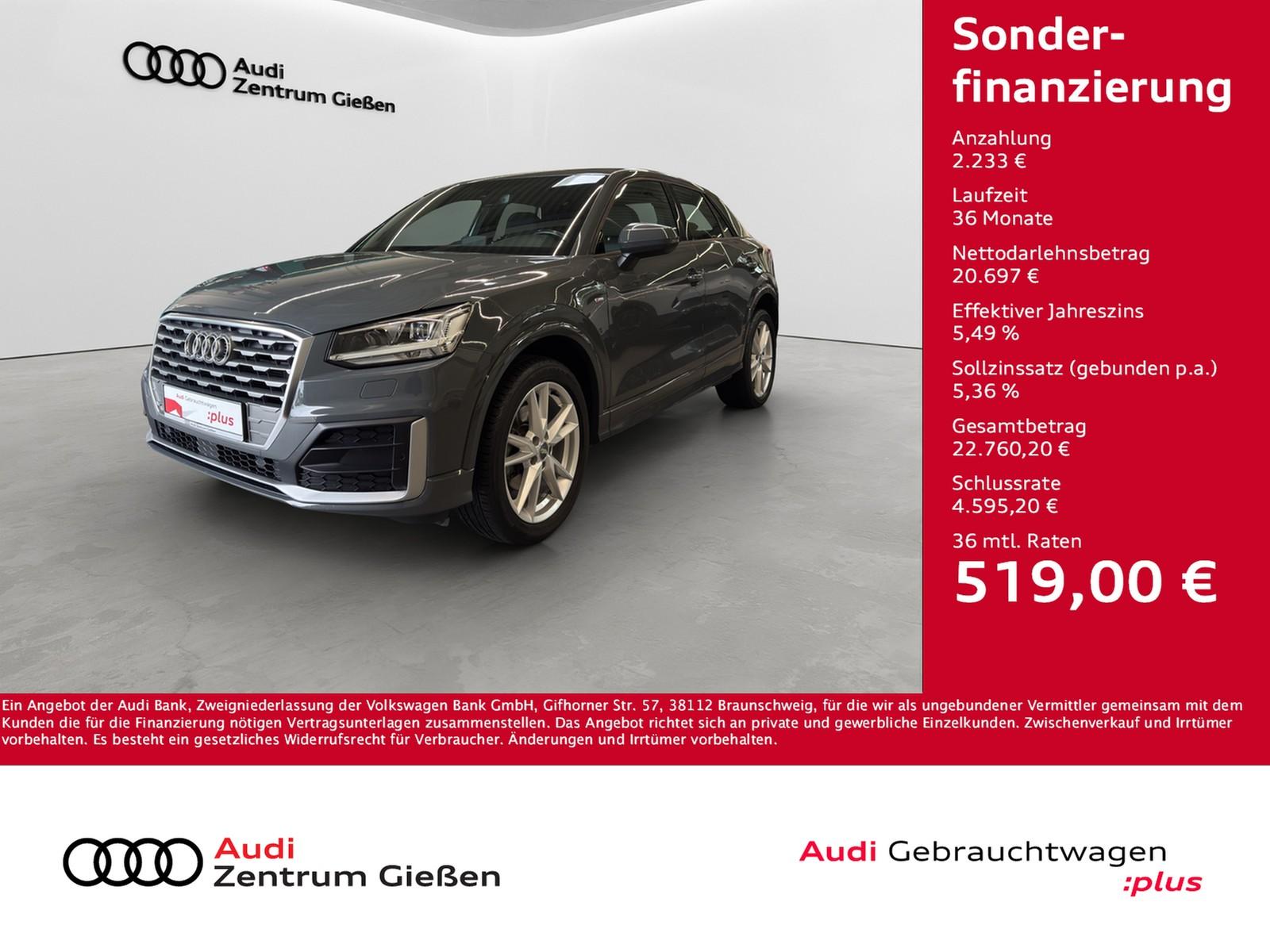 Audi Q2 35 TDI S-tronic S line sport AHK Navi LED