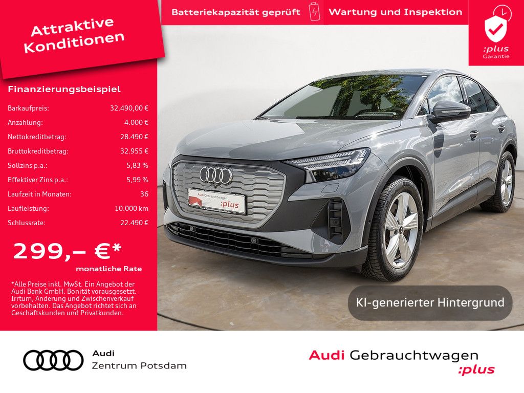 Audi Q4 e-tron Sportback 40 MATRIX KLIMA ACC SHZ ACC