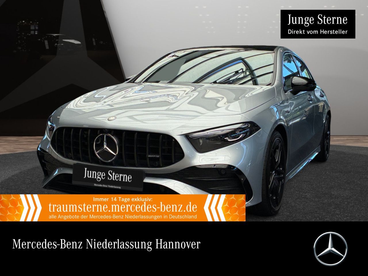 MERCEDES-BENZ A 35 4M AMG Prem/Night II/Pano/Dist/Mbeam/Memo