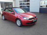 Volkswagen Golf VI Cabriolet Basis - Volkswagen Golf: Rot, Cabrio