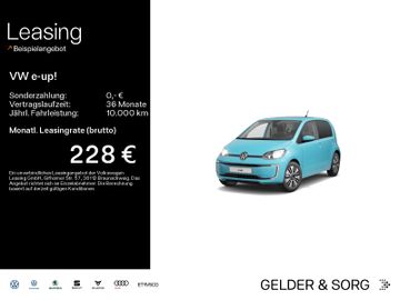 Volkswagen Leasingangebot: Volkswagen e-up! Max RFK*Sitzh*ALU*DAB+*GRA*KLIMA*Ambiente*