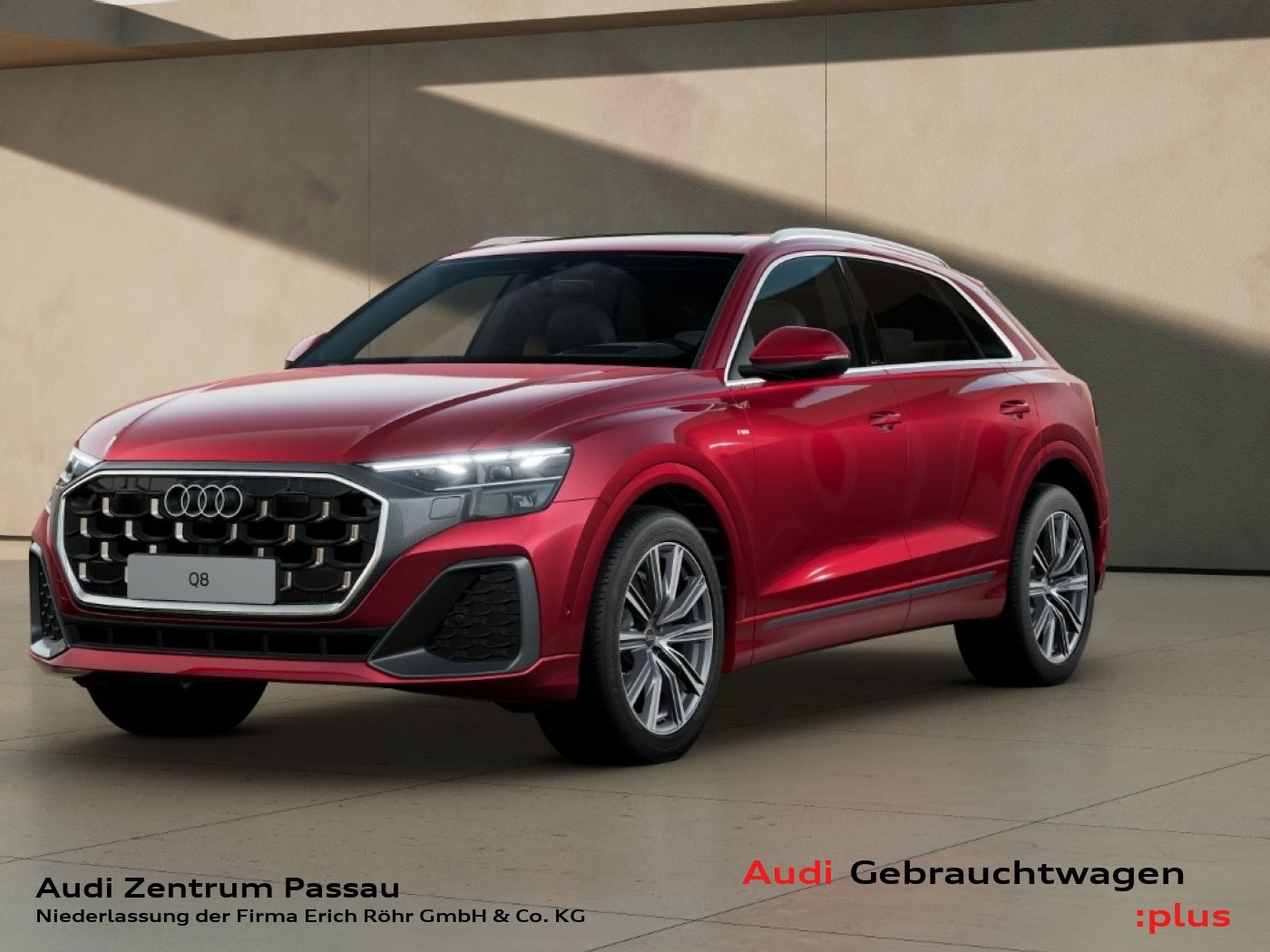 Audi Q8 50 TDI qu. S line UPE 114t€ MATRIX AHK PANO H