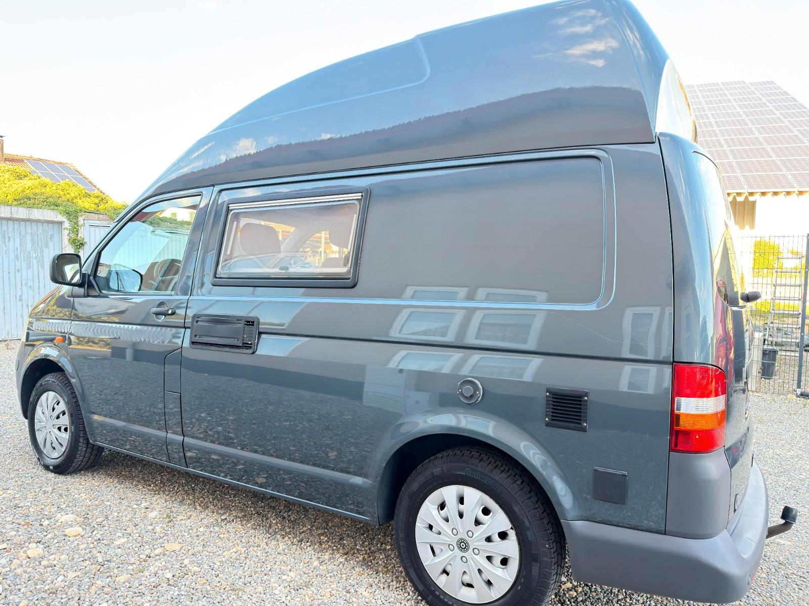 VOLKSWAGEN T5 CALIFORNIA 2.5 TDI 131ch - CAMPING-CAR FISCHER - TOIT HAUT - CHAUFFAGE TRUMA - ATTELAGE