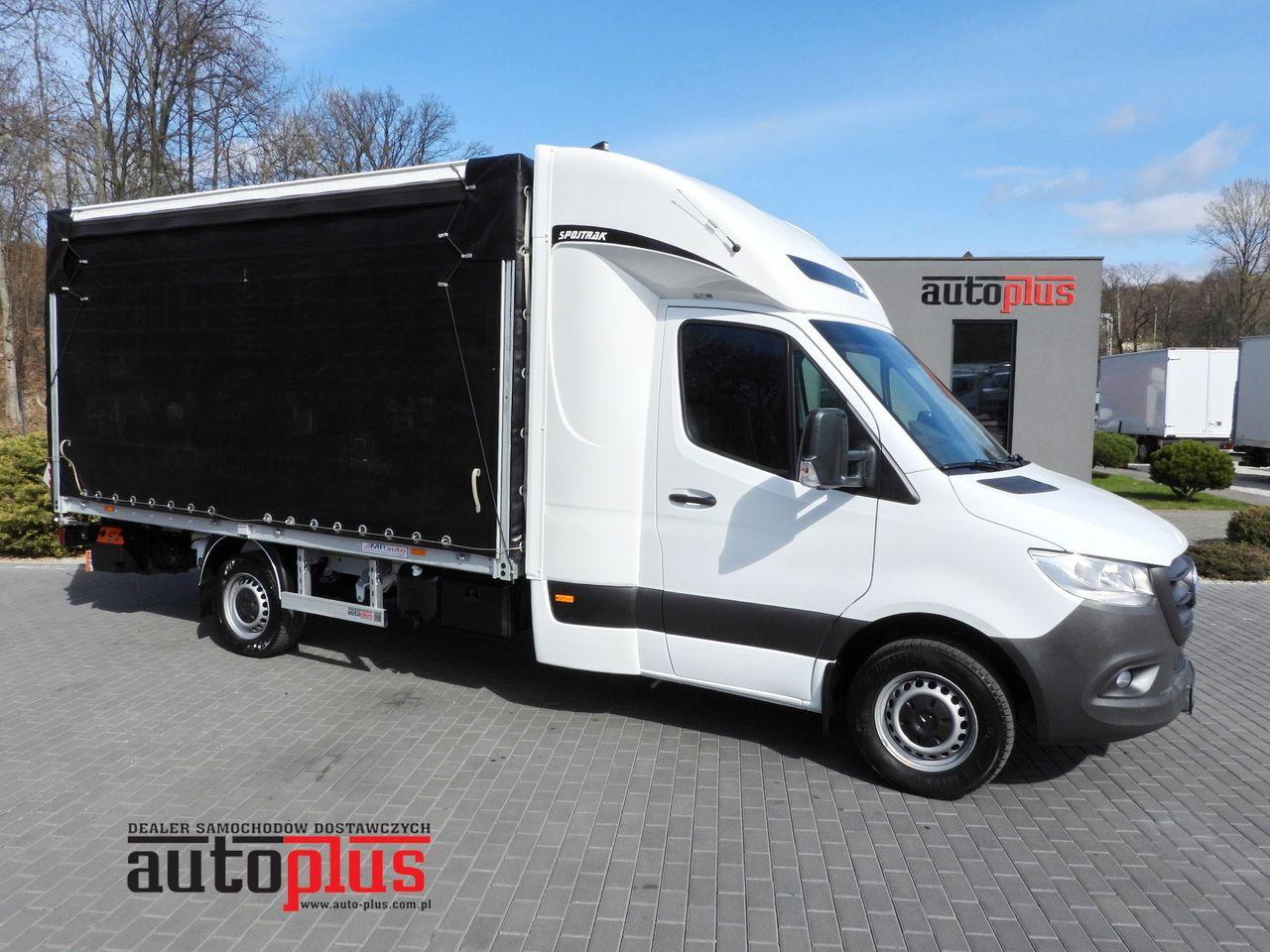 Mercedes-Benz SPRINTER 317 PRITSCHE PLANE AUFZUG 8 PALETTEN