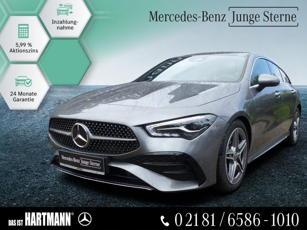 MERCEDES-BENZ CLA 200 SB AMG+ADVANCED PLUS+WINTR+R.KAM+AMBIENT