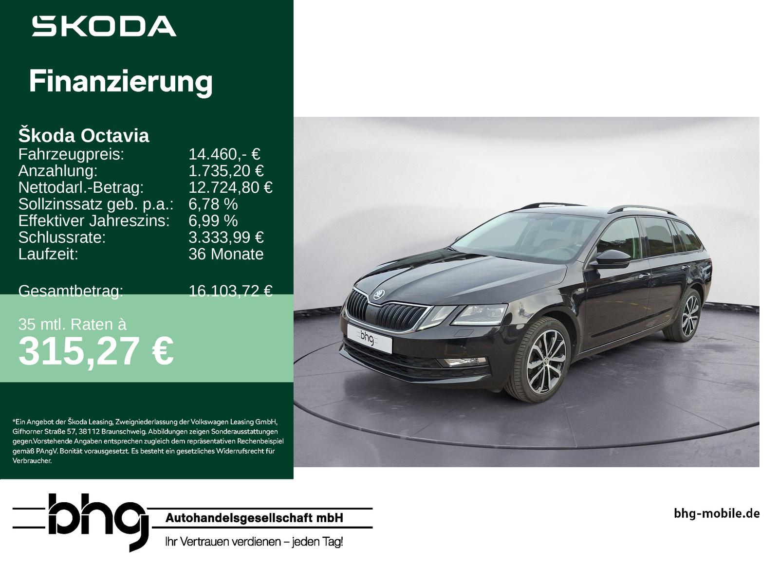 Skoda Octavia Combi 1.5 TSI *KEYLESS *KAMERA *SITZHEIZ