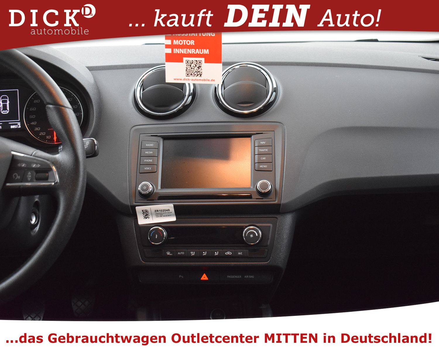 SEAT Ibiza 1.0 MPI Style EU6+5TÜR+CLIMATR+NAV+SHZ+PDC - Image 19