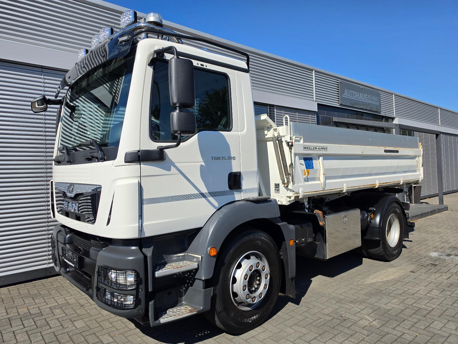 MAN TGM 15.320 Kipper AC+Tempo+Oel+Navi+erst 52 TKM