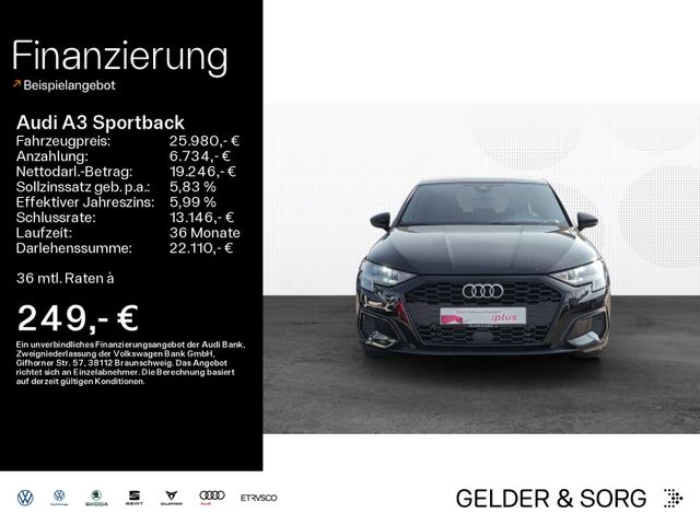 Audi A3 Sportback 40 TFSI e S line LED*Virtual*Sound