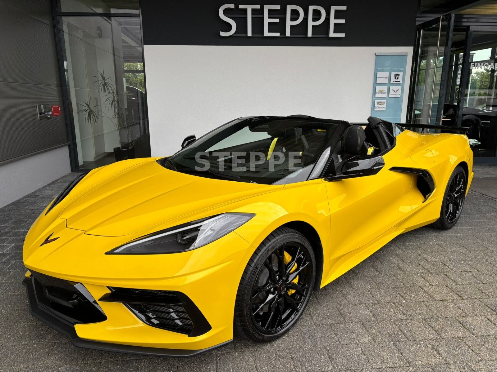 Corvette C8 Stingray Convertible 2025 3LT EUModell STEPPE