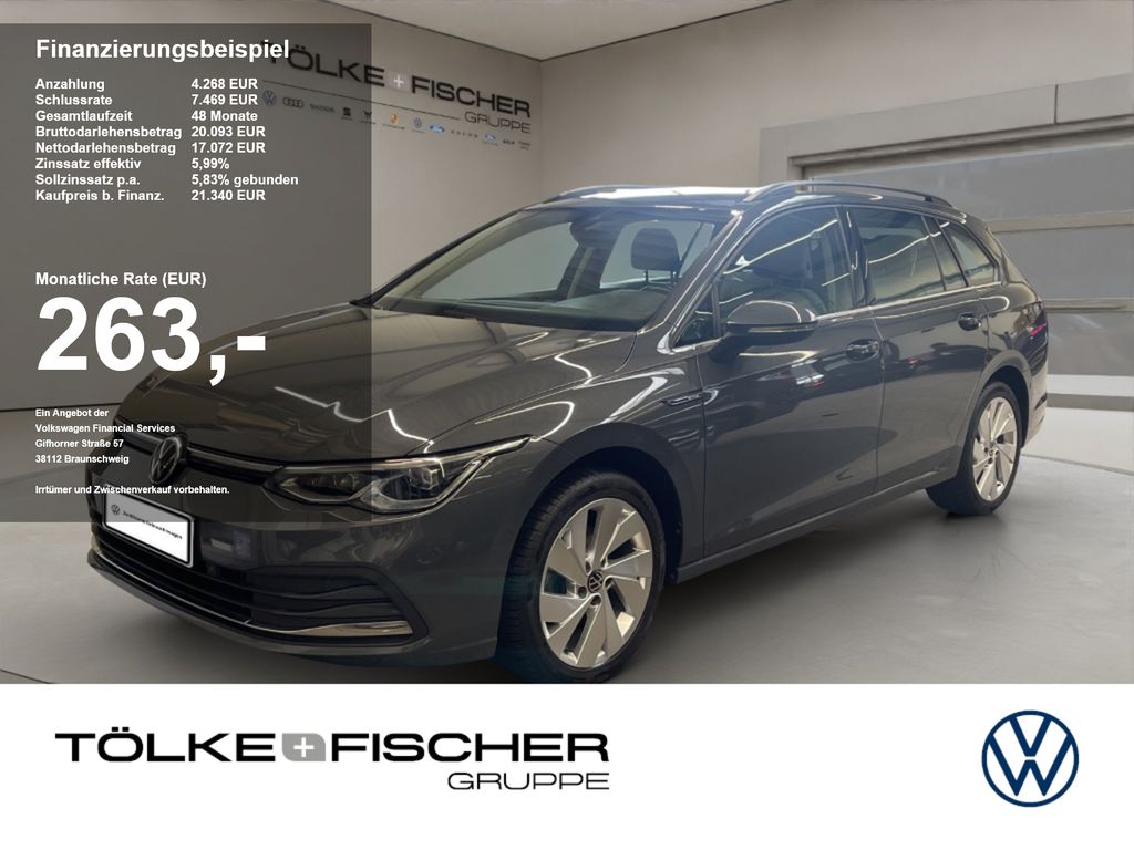 Golf VIII Variant 1.5 eTSI Style ACC AUT Kam. LM