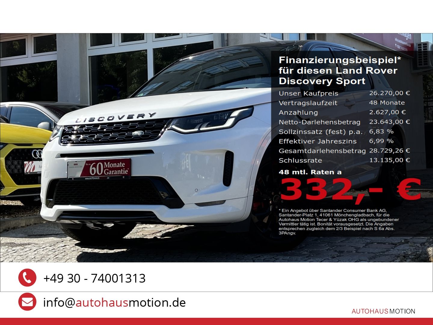Land Rover Discovery Sport R-Dynamic SE AWD 2.0 LED PANO KA