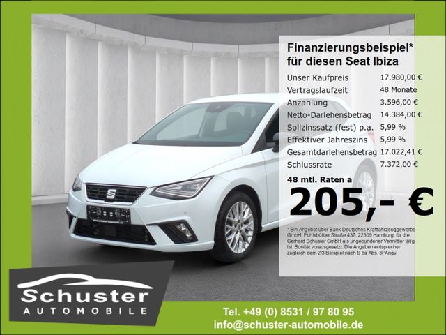 Seat Ibiza FR 1.0TSI*LED ACC R-Kam digCockp Navi SHZ