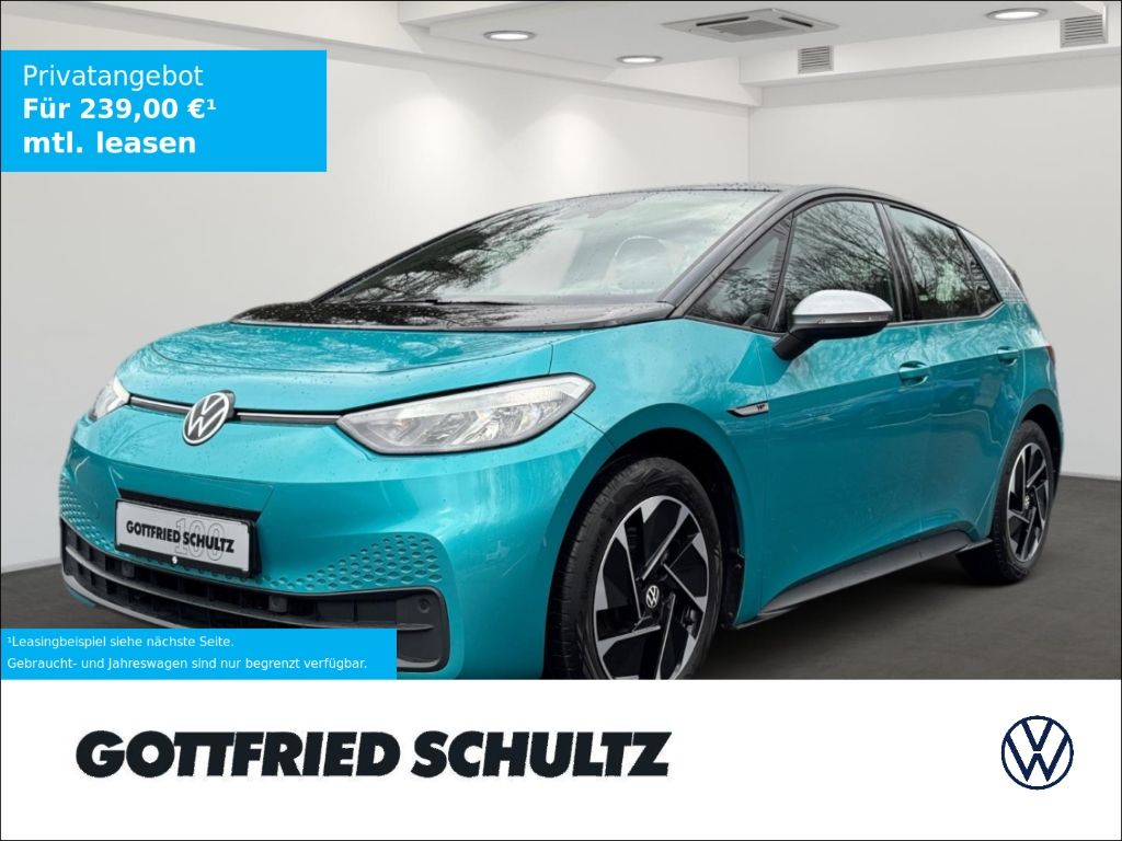 Volkswagen ID.3 Pro 150 kW 1st LED NAVI SHZ PDC LM